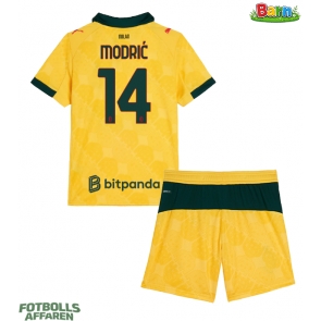 AC Milan Luka Modric #14 Tredjeställ Barn 2025-26 Kortärmad (+ Korta byxor)